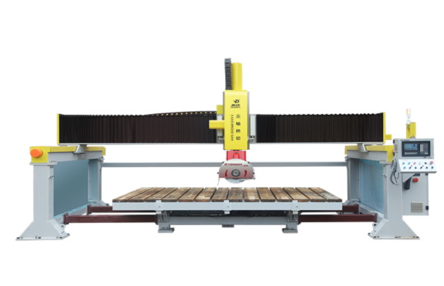 四軸自動石材橋式切割機